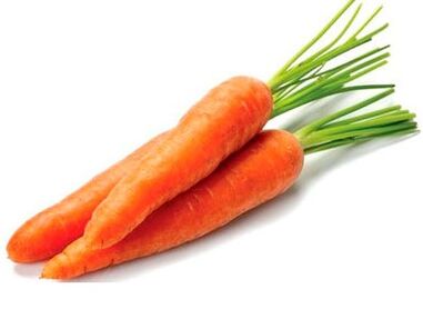 Zanahorias jóvenes