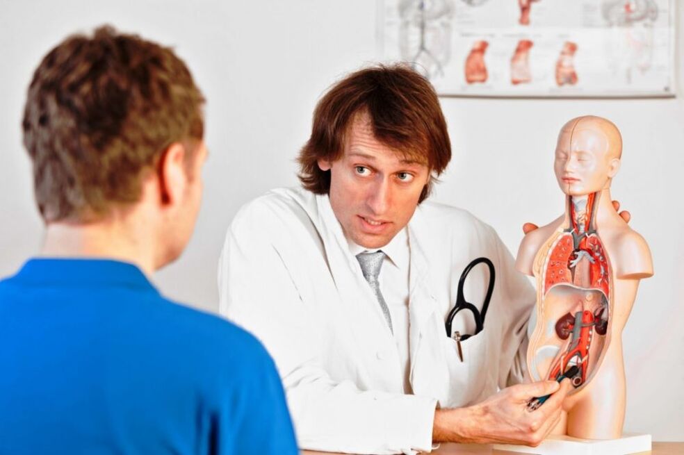 Los médicos asesoran a los pacientes sobre las causas de la potencia inhibida.